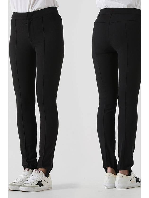 Front Pleated Stirrup Leggings Black - MONCLER - BALAAN 2