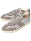 Leather Suede Low Top Sneakers Grey - TOD'S - BALAAN 2