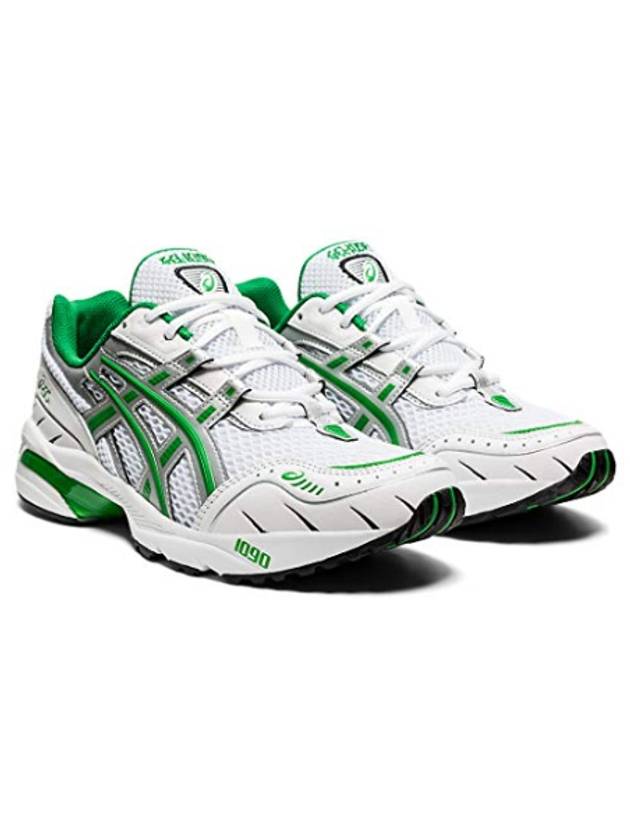 Gel 1090 Low Top Sneakers White Green - ASICS - BALAAN.