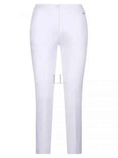 Women's Eleonora Straight Pants White - J.LINDEBERG - BALAAN 2