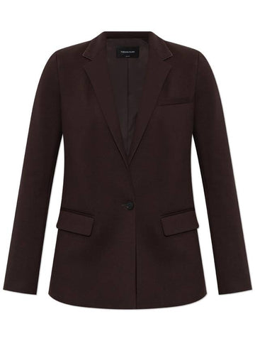 Fabiana Filippi Blazer With Pockets, Women's, Brown - FABIANA FILIPPI - BALAAN 1