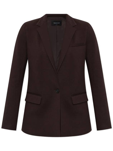 Fabiana Filippi Blazer With Pockets, Women's, Brown - FABIANA FILIPPI - BALAAN 1