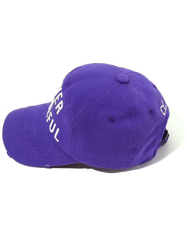 Power to the Peaceful Panel Cap Purple - OGARP - BALAAN 4