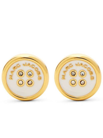 Marc Jacobs "Button Stud" Earrings - MARC JACOBS - BALAAN 1