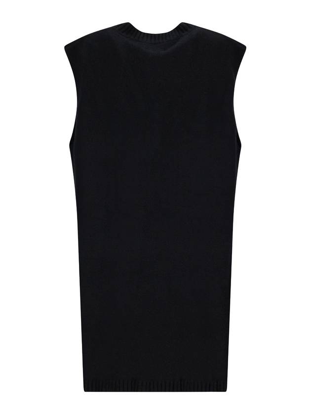 WAISTCOAT IN WOOL AND CASHMERE BLEND - ALLUDE - BALAAN 2