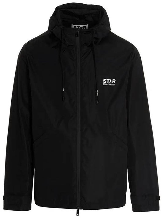 Daris Star Collection Zip-up Jacket Black - GOLDEN GOOSE - BALAAN 2