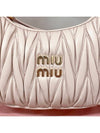 Wander Materasse Nappa Leather Mini Hobo Tote Bag Nude Pink - MIU MIU - BALAAN 8