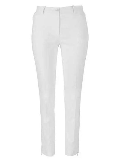 Lois Linen Stretch Straight Pants Cloud White - J.LINDEBERG - BALAAN 2