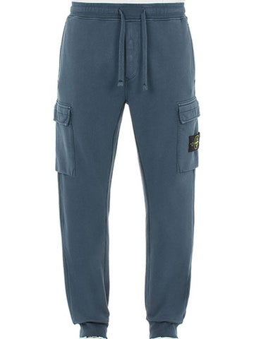 761564751 V0024 Wappen Patch Cargo Jogger Pants Blue Navy Men’s Pants TJ - STONE ISLAND - BALAAN 1