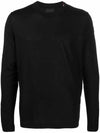 9C00029 M1180 999 Black Men’s Knit - MONCLER - BALAAN 2