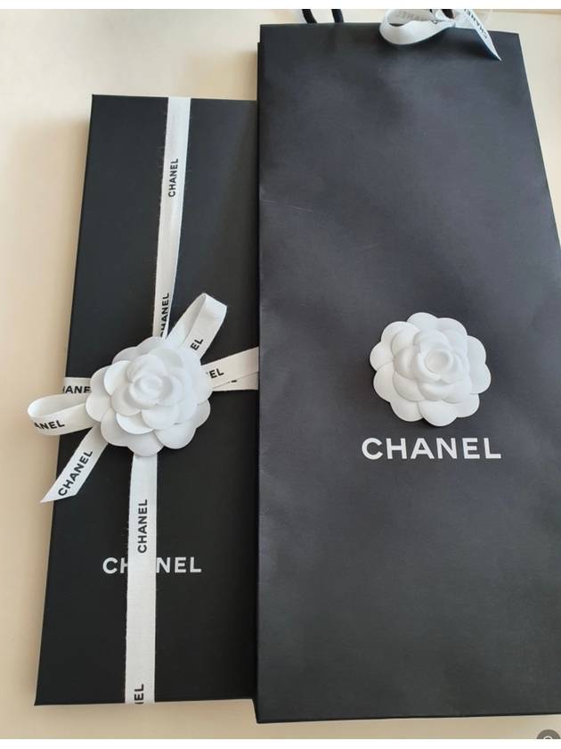 Jinju Twilly Navy Hairband Bandeau Scarf AA1208 - CHANEL - BALAAN 5