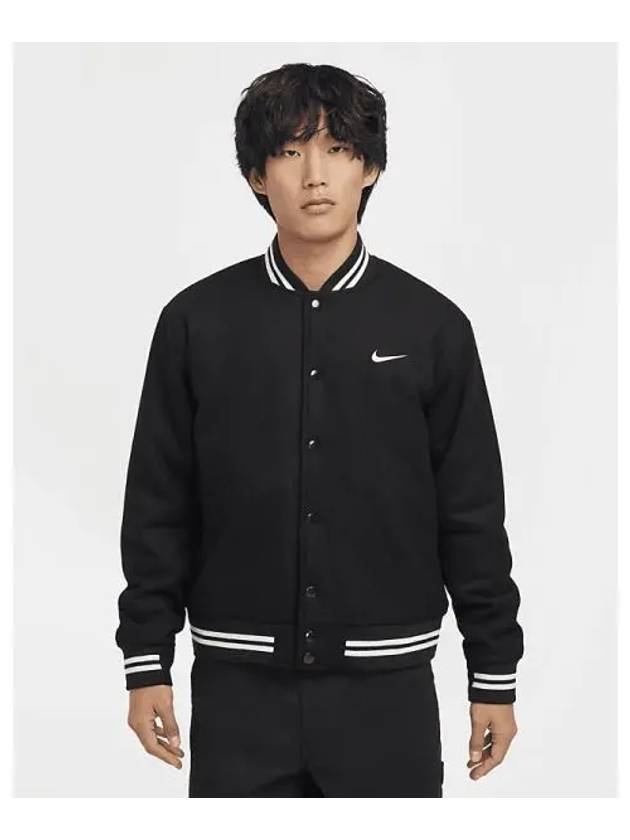 Varsity Jacket M Black White HQ3277 010 - NIKE - BALAAN 2