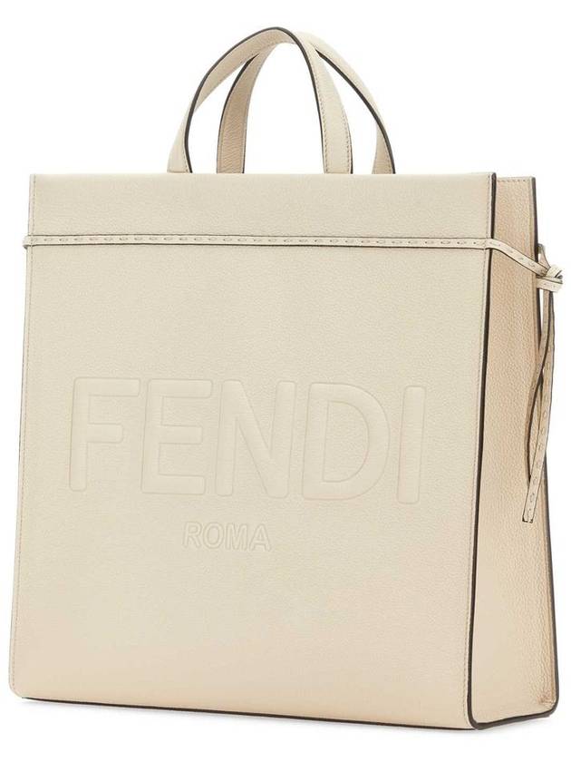 Go To Shopper Medium Tote Bag Beige - FENDI - BALAAN 3