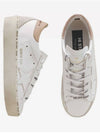 High Star Low Top Sneakers White Pink Tab - GOLDEN GOOSE - BALAAN 4