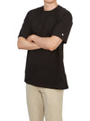 Base Short Sleeve T-Shirt Black - CARHARTT WIP - BALAAN 5