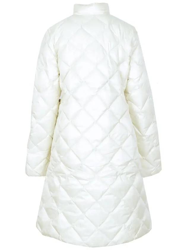 Women's Nosadella Quilted Long Padding Beige - DUVETICA - BALAAN 4