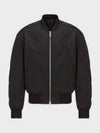 Logo Embroided Bomber Jacket Black - DIOR - BALAAN 2