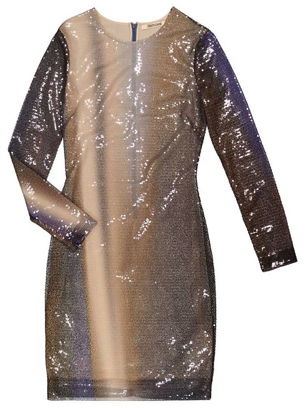 Roberto Cavalli Ladies Long Sleeved Cocktail Dresses, Brand Size 40 (US Size 6) - ROBERTO CAVALLI - BALAAN 3