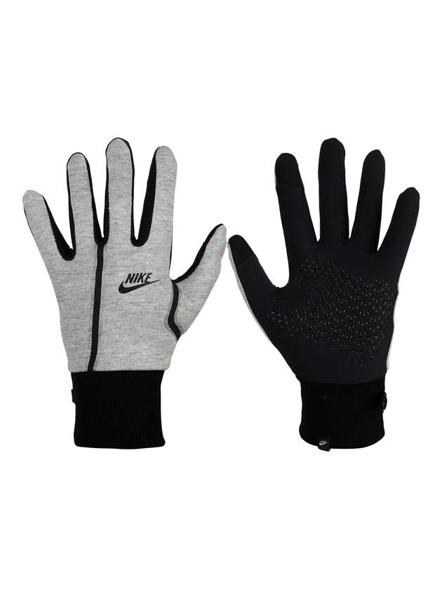 Men's Tech Fleece Gloves Grey - NIKE - BALAAN 2