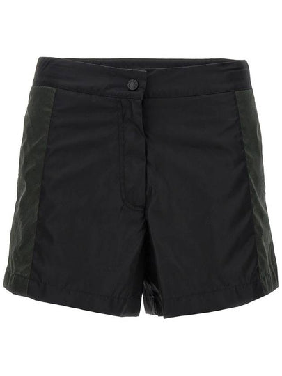 Nylon Shorts Black - MONCLER - BALAAN 2