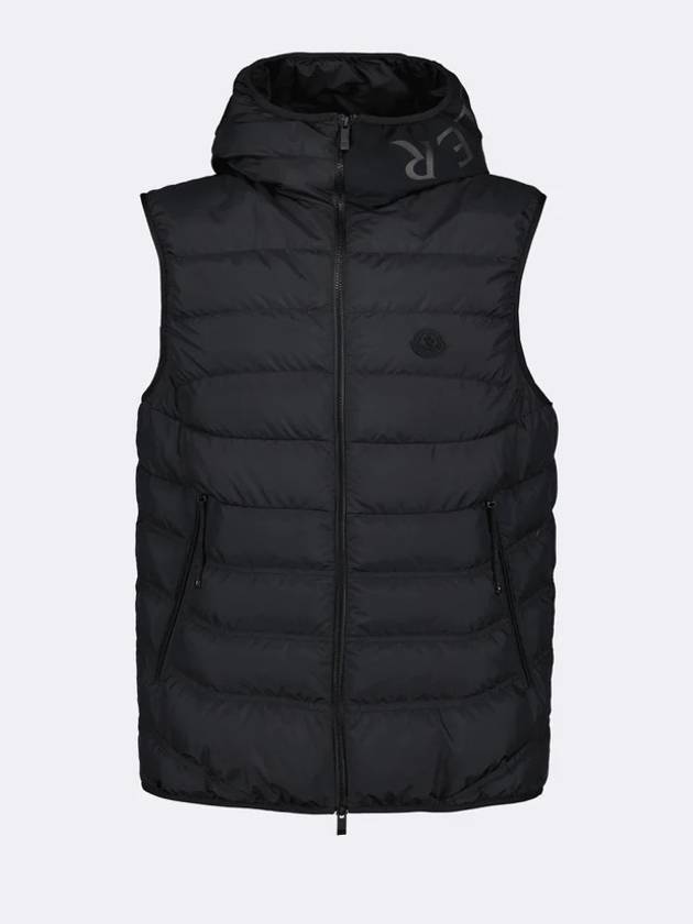 Nubiera Logo Down Vest Black - MONCLER - BALAAN 2