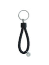 Intrecciato Leather Key Holder Black - BOTTEGA VENETA - BALAAN 4