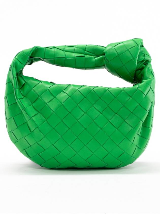 Jodie Intrecciato Small Tote Bag Green - BOTTEGA VENETA - BALAAN 2