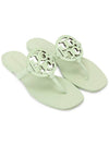 Miller Square Toe Sandals Green - TORY BURCH - BALAAN.