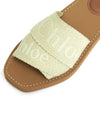 Woody Logo Flat Mule Slippers Green - CHLOE - BALAAN 8