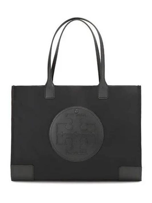 Ella Large Nylon Tote Bag Black - TORY BURCH - BALAAN 2