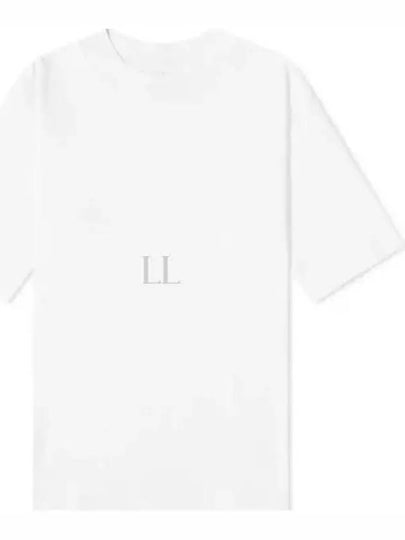 Men's Pink Label Crew Neck Cotton Short Sleeve T-Shirt White - ACNE STUDIOS - BALAAN 2