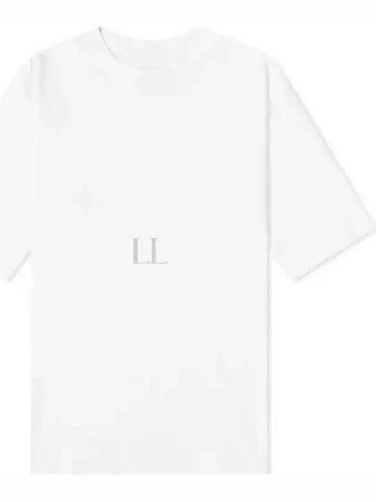 Men's Pink Label Crew Neck Cotton Short Sleeve T-Shirt White - ACNE STUDIOS - BALAAN 2