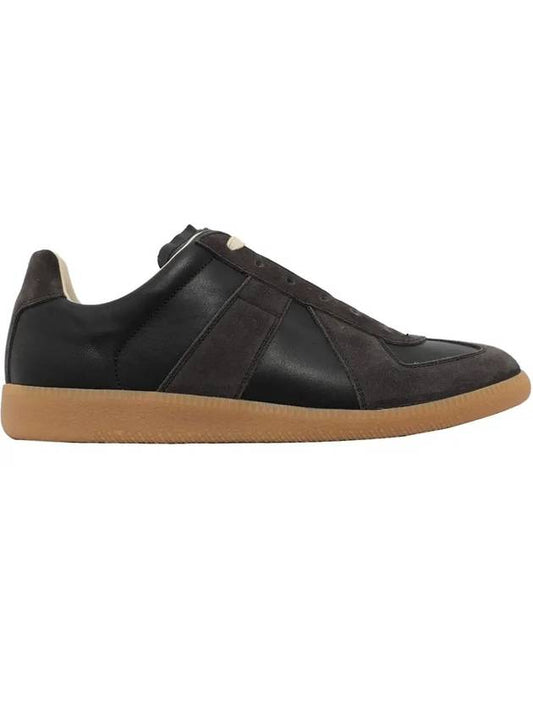 Replica Low Top Sneakers Black Brown - MAISON MARGIELA - BALAAN 2