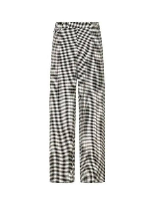 Check pattern slim fit trouser pants black 270877 - PAUL SMITH - BALAAN 1