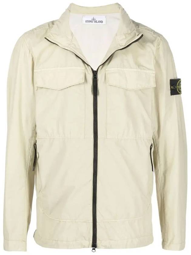 Waffen Naslan Light Watro Zip-up Jacket Beige - STONE ISLAND - BALAAN 2