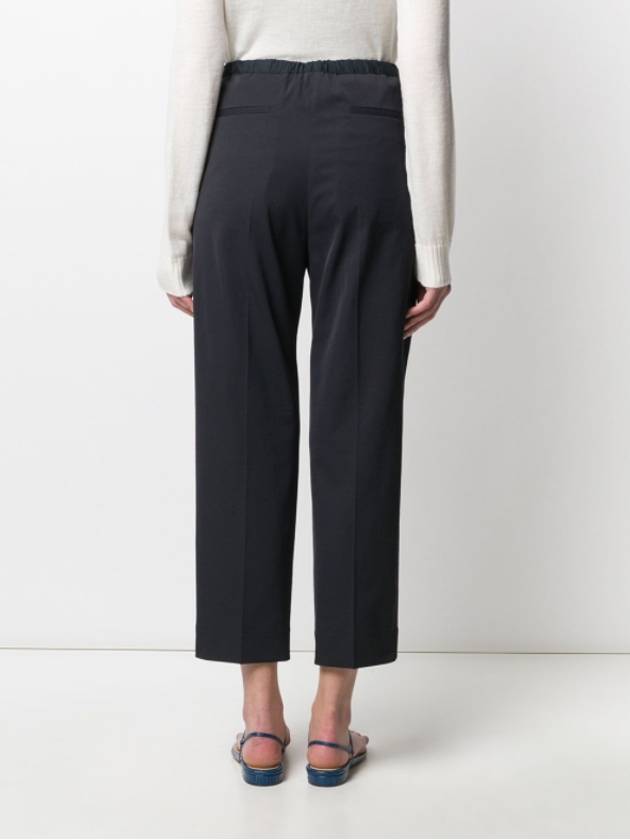 drawstring cropped pants - JIL SANDER - BALAAN 9