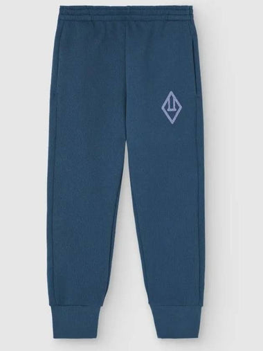 Kids Navy Symbol Panther Sweatpants F24029 316GC - THE ANIMALS OBSERVATORY - BALAAN 1