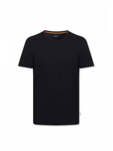 Organic Cotton Short Sleeve T Shirt Black M1A2381 AU882 - PAUL SMITH - BALAAN 1