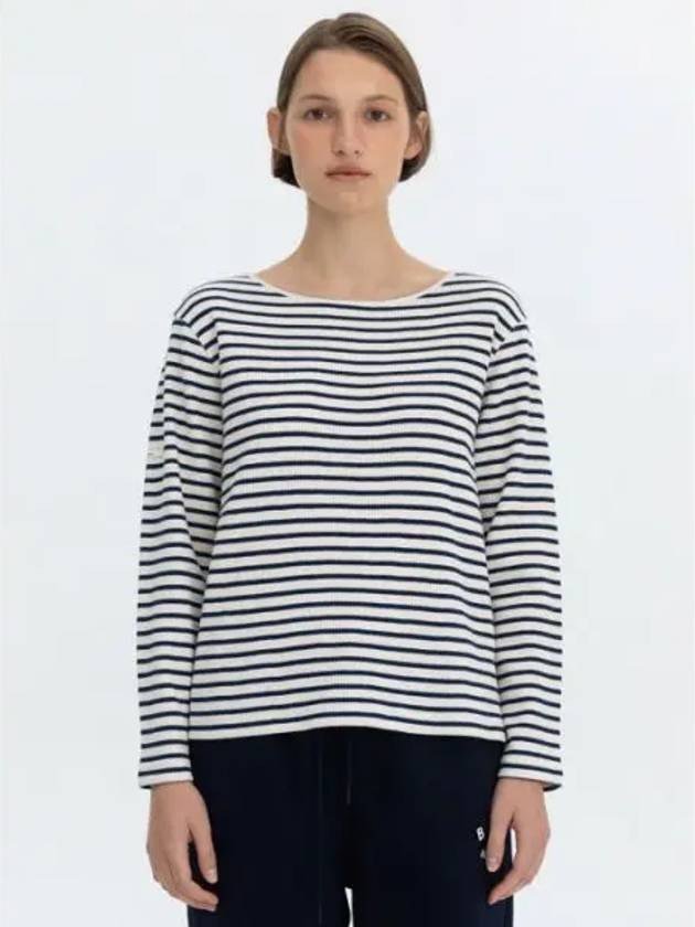 SIGNATURE LABEL LONG SLEEVE STRIPE - BENSIMON - BALAAN 1