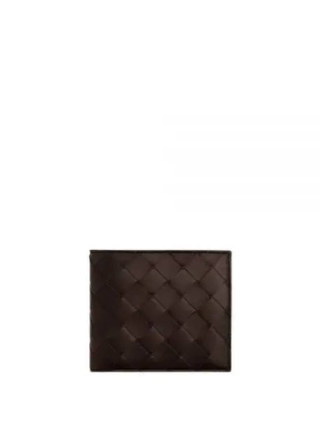 Intrecciato Half Half Wallet Brown - BOTTEGA VENETA - BALAAN 2