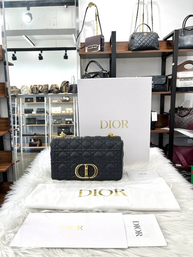 Daol Sangin Branch Caro Bag Medium Black M9242 Condition A 24 years - DIOR - BALAAN 2