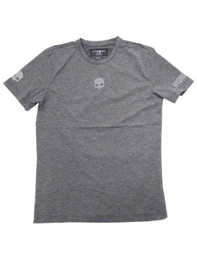 Basic Tech Short Sleeve T-Shirt Grey - HYDROGEN - BALAAN 2