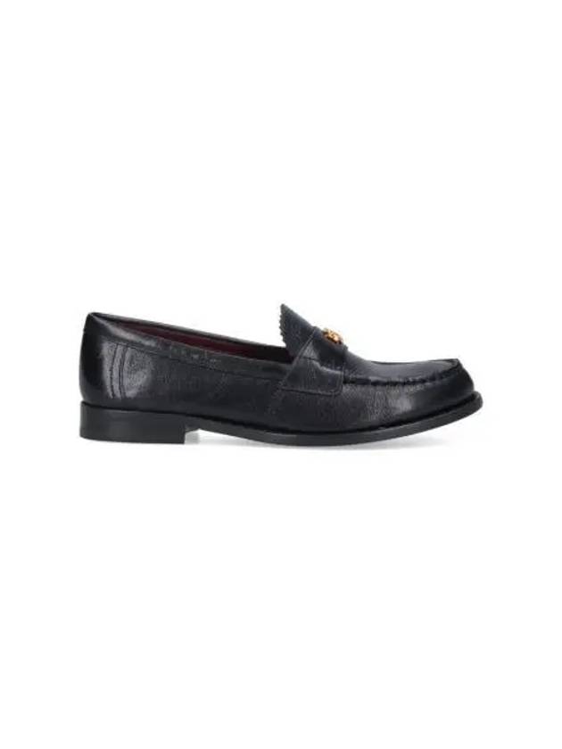 Logo Plaque Perry Loafers Black - TORY BURCH - BALAAN 2