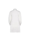 White Cotton Linen BUCOLIC Dress 2R84C465P01OW B0560956705 - CELINE - BALAAN 3