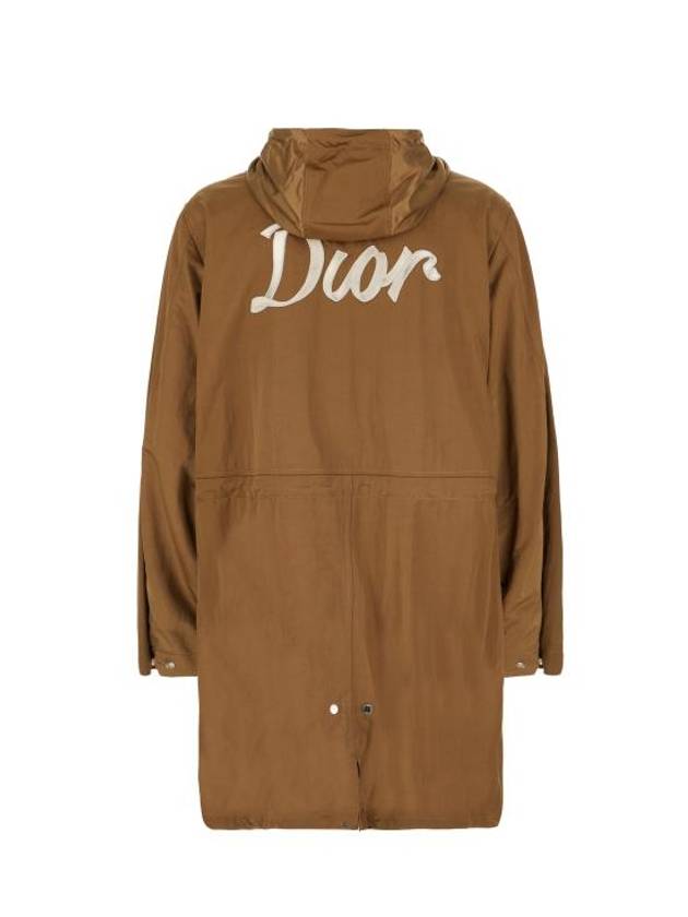 Logo Technical Jacket Brown - DIOR - BALAAN 3