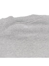 Cotton Heart Logo Sweatshirt Grey - AMI - BALAAN 7