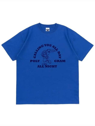 CALLING BUNNY T SHIRTS OCEAN BLUE - POLYGRAM - BALAAN 1