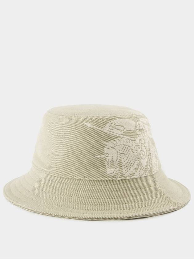 EKD Cotton Blend Bucket Hat Hunter - BURBERRY - BALAAN 2