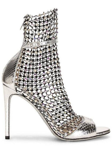 Rene Caovilla Ladies Galaxia Rhinestone Mesh Sandals, Brand Size 35.5 ( US Size 5.5 ) - RENE CAOVILLA - BALAAN 1