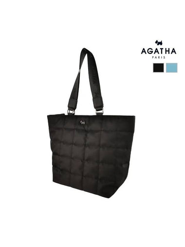 Re-Nylon Square Quilted Shopper Bag - AGATHA APPAREL - BALAAN 1